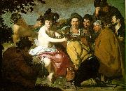 VELAZQUEZ, Diego Rodriguez de Silva y The Topers (The Rule of Bacchus) e oil painting picture wholesale